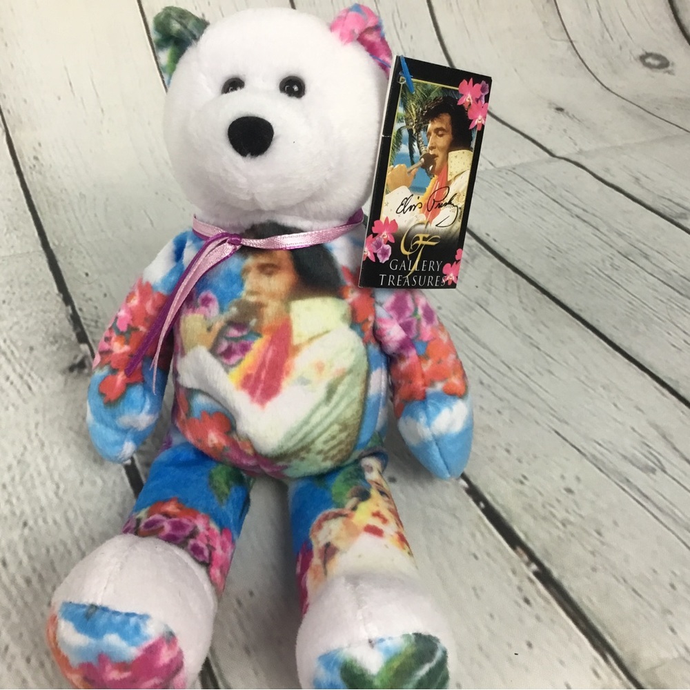 Elvis Presley “Aloha from Hawaii” Vintage Limited Edition #002 Collectible Bear